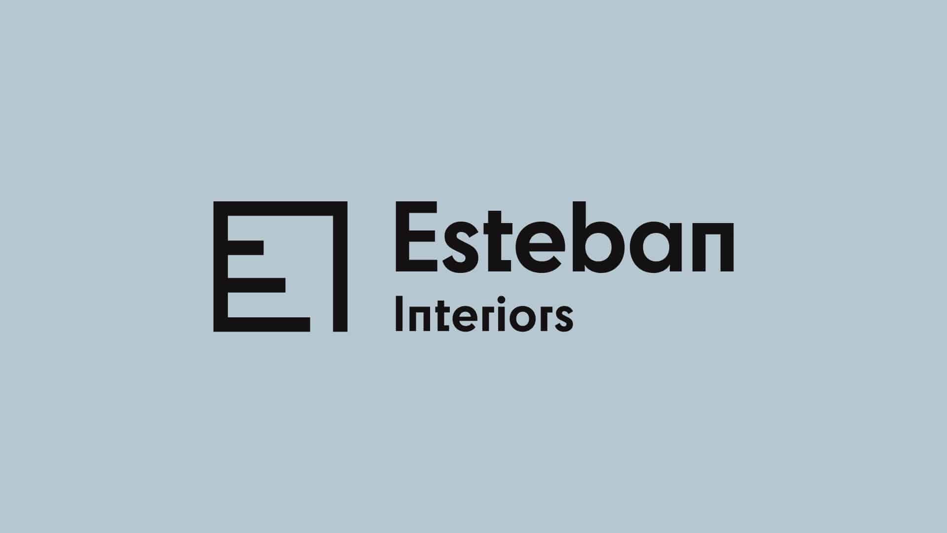 Esteban Interiors Logo Design