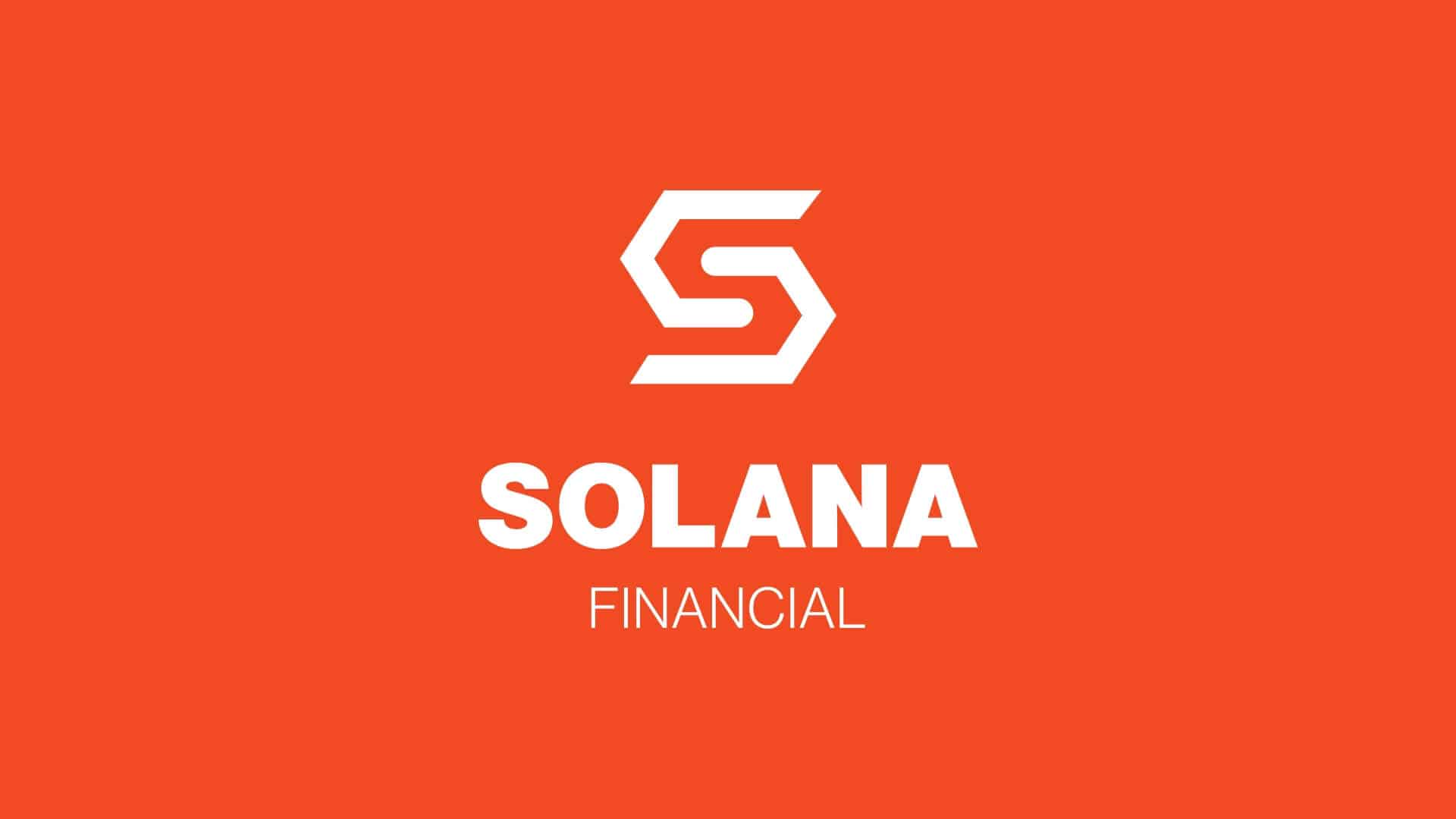 Solana Financial Logo Design
